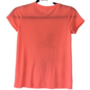 Mudd Girl Top Size 12 Graphic Crop Ringer Tee Shir